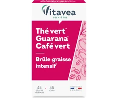 Prancūzija Vitavea Žalioji arbata, guarana ir žalia kava riebalų deginimui