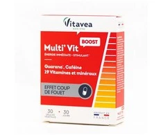 Prancūzija Vitavea Gvaraninės paulinijos ekstraktas, kofeinas +19 vitaminų ir mikroelementų, maisto papildas