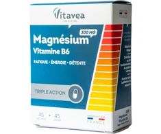 Prancūzija Vitavea Magnis + vitaminas B6 45 kapsulės