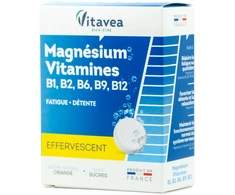 Vitavea Magnis, vitaminai B1, B2, B6, B9, B12, 24 tirpstančios tabletės