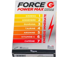 Prancūzija Vitavea Force G Power MAX maksimali galia