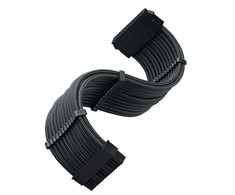 SilverStone ATX 24-pin cable, 300mm – juodas