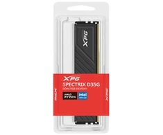 ADATA XPG Spectrix D35G RGB, DDR4-3200 RAM, CL16, XMP - 8 GB, juodas