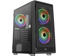 Aerocool Graphite v3 Midi-Tower - juodos spalvos