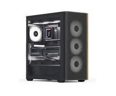 Aerocool D501A PC-case, Midi-Tower, ATX, Tempered Glass - juodas