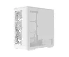 Aerocool D520A PC Case, Mid Tower, ATX, Tempered Glass, RGB – Baltas