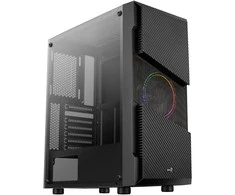 Aerocool Menace Saturn FRGB „Midi Tower“ Juoda