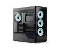 „Aerocool P500A“ kompiuterio korpusas, vidutinio dydžio bokštas, ATX, grūdintas stiklas, RGB - Juodas