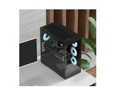 „Aerocool P500A“ kompiuterio korpusas, vidutinio dydžio bokštas, ATX, grūdintas stiklas, RGB - Juodas