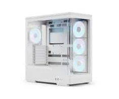 Aerocool P500A PC Case, Mid-Tower, ATX, Tempered Glass, RGB – Baltas