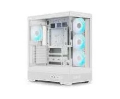 Aerocool P500B PC Case, Mid Tower, ATX, Tempered Glass, RGB - Baltas