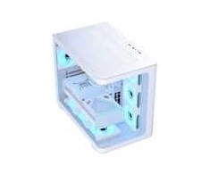Aerocool P500C PC Case, Mid Tower, ATX, Tempered Glass – baltas