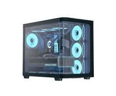 Aerocool P500C PC Case, Mid Tower, ATX, Tempered Glass – Juodas
