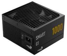 Aerocool Smart G1 80 PLUS Gold įkroviklis, PCIe 5.1, ATX 3.1 - 1000 Watt, juodas