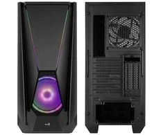 AEROCOOL PGS VISOR-G-BK-v1 ARGB Juodas Mid Tower PC dėklas