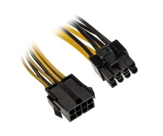 Akasa 12V ATX 8 Pin to 6+2 Pin PCIe cable