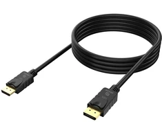 Akasa 16K DisplayPort Cable – 2m, juodas
