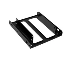 Akasa Dual 2.5 Inch SSD &amp; HDD Adapteris for 3.5 Inch with SATA Cable