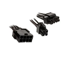 Akasa 8-pin EPS to 8-pin EPS + 4-pin ATX adapter cable
