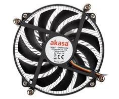 „Akasa AK–CC6308EP01“ žemo profilio procesoriaus aušintuvas – 92 mm
