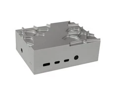 Akasa Aliuminio obudowa do Raspberry Pi 4B su Thermal–Kit – sidabrinė