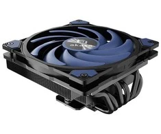 Akasa ALUCIA H6LS M2 CPU-Kühler - 120 mm, juodas / blau