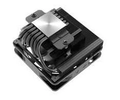 Akasa ALUCIA H6LS M2 Low-Profile CPU-Kühler - 120mm, juodas/blau