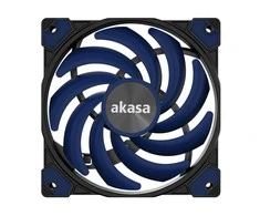 Akasa Alucia XS Slim Fan, 120 mm – mėlynas