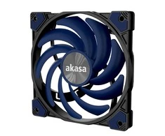 Akasa Alucia XS Slim Fan, 120 mm – mėlynas