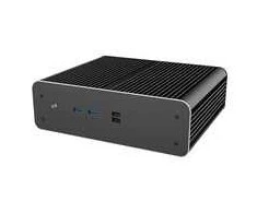 Akasa Euler CMX PC-Gehäuse, Mini-Gehäuse, Mini-ITX, Fanless - juodas