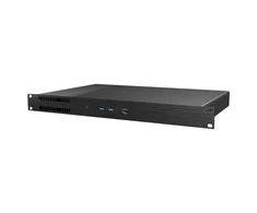 Akasa Galileo TU3 Plus Thin–Mini–ITX 1U obudowa, OEM – juoda