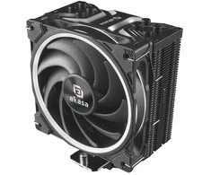 Akasa H4 Plus CPU aušintuvas + AR12 Reverse Blade ventiliatorius
