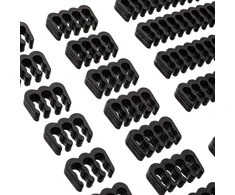 Akasa Cable Šukos Set – 3mm, juodas