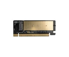 Akasa M.2 PCIe Adapteris with Cooler – juodas