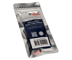 Akasa SATA to Molex Adapteris Cable – 2 Pieces