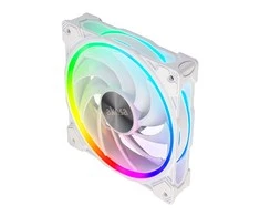 Akasa SOHO AR Addressable-RGB korpuso ventiliatorius, baltos spalvos – 120mm