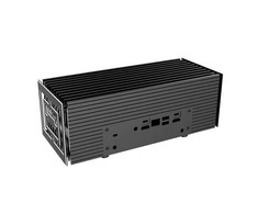 Akasa Turing Duo Pro Aliuminio-case - for Asus PN52 PN53 PN64, juodas