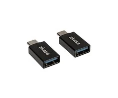 „Akasa“ USB A–C tipo adapteris – 2 vnt.