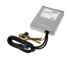 „Akasa USB 3.1 Gen2“ ir „Quick Charge Panel“ 3,5 colio – juodos spalvos