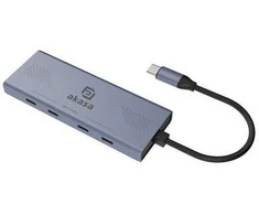 AKASA Hub USB-C su 4x USB-C, 10Gbps