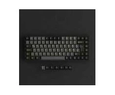 AKKO Juodas &amp; auksinis 3084B Plus Klaviatūra žaidimams, RGB Akko V3 Kreminis Geltona Pro Switches, ISO DE, juodas &amp; auksinis