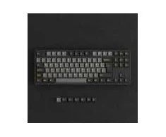 AKKO Juodas &amp; auksinis 5087S Klaviatūra žaidimams, RGB Akko V3 Kreminis Geltona Pro Switches, ISO DE, juodas &amp; auksinis