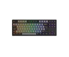 AKKO Juodas &amp; auksinis 5087S Klaviatūra žaidimams, RGB Akko V3 Kreminis Geltona Pro Switches, ISO DE, juodas &amp; auksinis