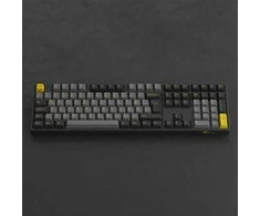Klaviatūra Akko AKKO Juodas &amp; Gold 5108B Plus Wireless Gaming-Klaviatūra, RGB, - V3 Kremas Geltona Pro Switch, juodas, ISO (DE)