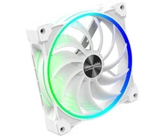 Alpenföhn 140mm Wing Boost 3 ARGB PWM-korpuso ventiliatorius, Triple – baltos spalvos