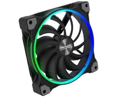 Alpenföhn 140mm Wing Boost 3 ARGB PWM korpuso ventiliatoriuss, Triple – juodos spalvos