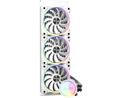 Alpenföhn Gletscherwasser 360 AIO cooler, ARGB – baltos spalvos