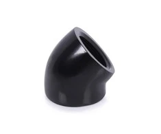 „Alphacool“ 45 laipsnių G1/4 colio lizdas į G1/4 colio lizdą, juodas