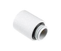 Alphacool Eiszapfen ilgintuvas 20 mm G1/4 moteriškas iki G1/4 vyriškas – baltas