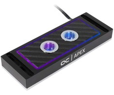Alphacool Apex RAM X4 Vanduo Cooler - juodas